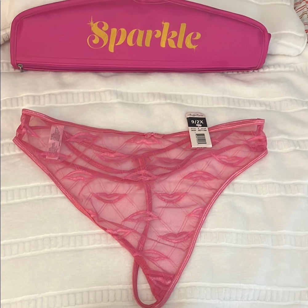 Pink Lace Women's Panties